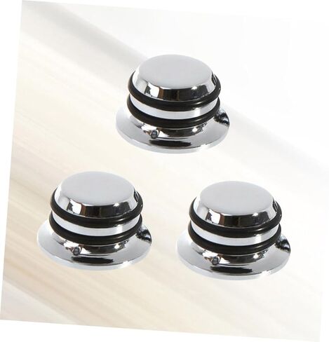 BESTonZON 3pcs Straw Hat Volume Control Knob for Guitar Bass Metal Design Lightweight Easy to Use for Replacement Knobs Features in Saudi Arabia