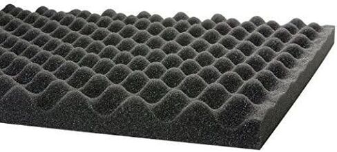 Gun Case Foam 12 x 36 x 1.5 Egg Crate -1 piece. acoustic foam/studio sound prof in Saudi Arabia