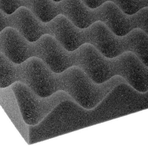 Gun Case Foam 12 x 36 x 1.5 Egg Crate -1 piece. acoustic foam/studio sound prof in Saudi Arabia