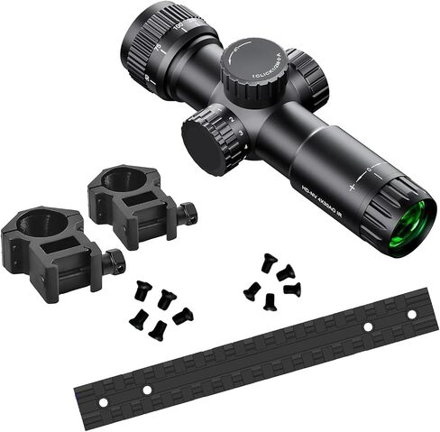 Gotical Compatibility Picatinny Rail Mount Built specifically for Savage Axis/Axis II/Edge Rifle #6 and #8 Screws for Compatibility in Saudi Arabia