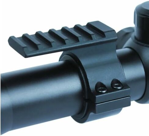 Gotical Universal 1 "/ 30 مم نطاق التثبيت إلى محول السكك الحديدية Picatinny الفردي - حامل تكتيكي ذو 6 فتحات للمصابيح الكاشفة والليزر ومشاهد النقطة الحمراء in Kuwait