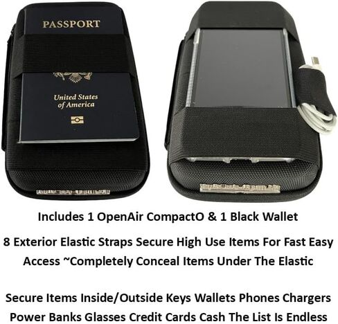 حقيبة حمل Keyfit Tools OpenAir CompactO EveryDay للرجال ~ حرر جيوبك وقم بتنظيم حقيبة يد السفر الرجالية لحياتك in Kuwait