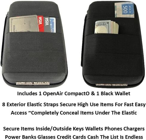 حقيبة حمل Keyfit Tools OpenAir CompactO EveryDay للرجال ~ حرر جيوبك وقم بتنظيم حقيبة يد السفر الرجالية لحياتك in Kuwait