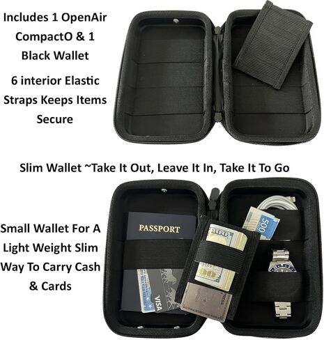 حقيبة حمل Keyfit Tools OpenAir CompactO EveryDay للرجال ~ حرر جيوبك وقم بتنظيم حقيبة يد السفر الرجالية لحياتك in Kuwait