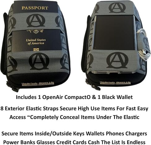 حقيبة حمل Keyfit Tools OpenAir CompactO EveryDay للرجال ~ حرر جيوبك وقم بتنظيم حقيبة يد السفر الرجالية لحياتك in Kuwait