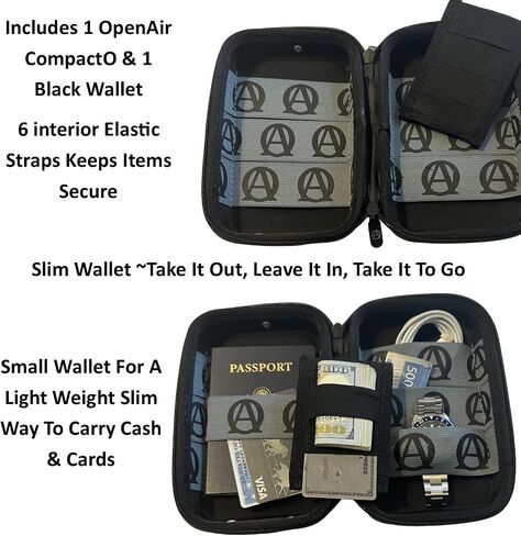 حقيبة حمل Keyfit Tools OpenAir CompactO EveryDay للرجال ~ حرر جيوبك وقم بتنظيم حقيبة يد السفر الرجالية لحياتك in Kuwait