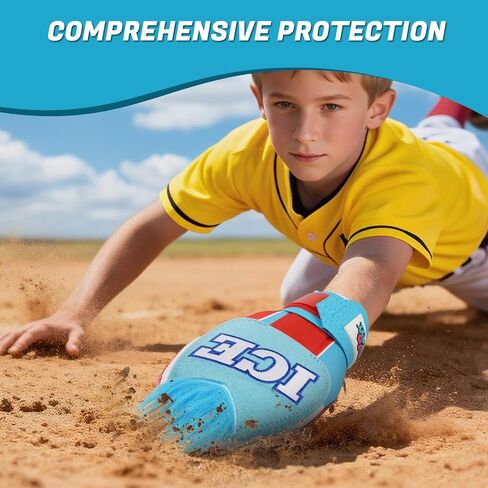 Big Crazy Baseball Sliding Mitt Youth and Adult, Drippy Drip Accessory, Flexible Breathable Durable, Funny Design in Saudi Arabia