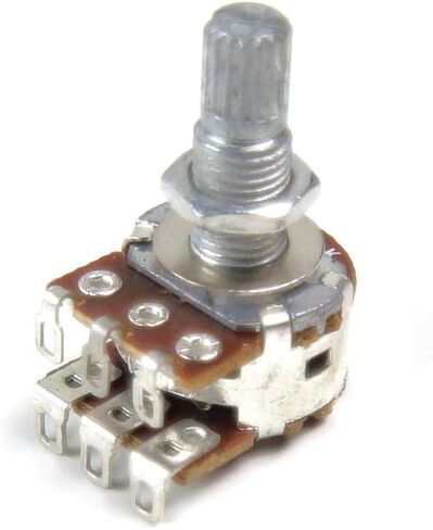1x MN250K Blend/Balance Control Pot Split Shaft Potentiometer 18mm Shaft in Kuwait