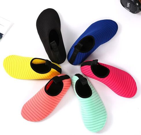 Water Shoes for Women Men Portable Barefoot Slip-On Aqua Socks Beach Swimming Yoga Shoes for Outdoor Summer Pool in Saudi Arabia