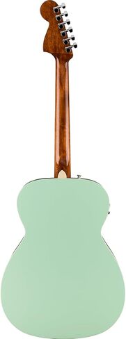 جيتار كهربائي صوتي قياسي من Fender California Standard Monterey E - حزمة Surf Green مع حقيبة Gig، وموالف، وحزام، وأوتار، ولقطات، وأقراص DVD التعليمية لأوستن بازار in Kuwait