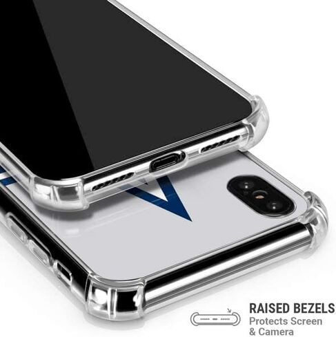 حافظة هاتف Skinit الشفافة متوافقة مع iPhone Xs Max - تصميم شعار كبير مرخص رسميًا من NFL Dallas Cowboys in Saudi Arabia