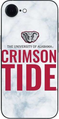 Skinit Decal Phone Skin Compatible with iPhone 16e - Officially Licensed University of Alabama Primary Logo Design in Saudi Arabia
