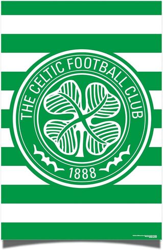 Desert Cactus Celtic FC Poster Scottish Bhoys Celts Football Soccer 11 x 17 Inch Room Office Décor Decoration Official Fan Gear (11x17 inch,Version D) in Saudi Arabia