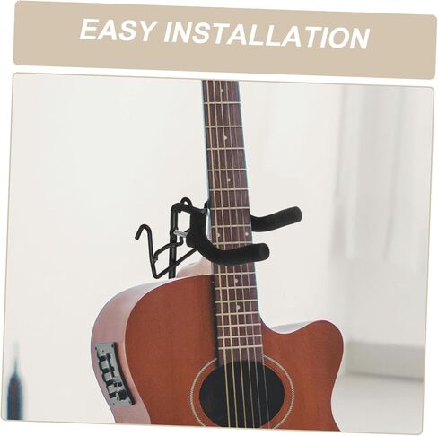 Toyvian Practical Ukulele Hanger Wall Mount Durable Guitar Hook Holder for Ukulele Violin Mandolin and More Space-Saving Design for Easy Access and Stylish Display in Saudi Arabia