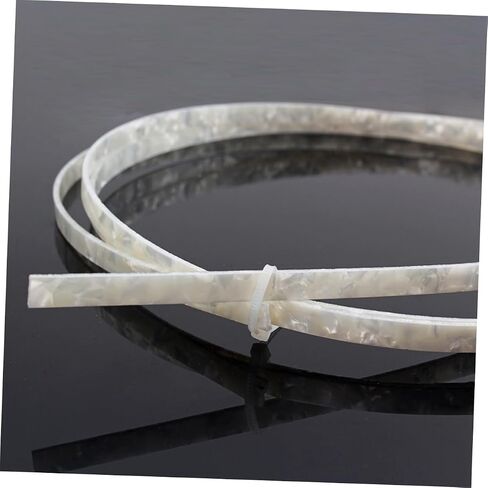 6mm White Guitar Binding Strips Acoustic Guitar and Ukulele Purfling Durable Binding Material for Crafting in Saudi Arabia