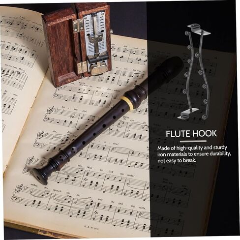 2 قطعة رف عرض الناي مجموعة قابل للتعديل الأخدود مجلس الناي شماعات وحامل قوي الحائط حامل لآلات الموسيقى in Kuwait