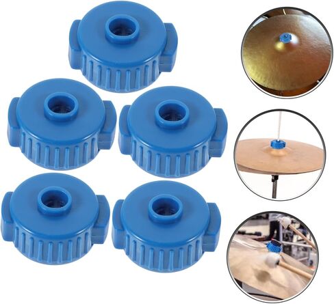5pcs Cymbal Quick Release Nuts Kit Sturdy Plastic Drum Accessories for Easy Installation and Removal Universal Fit for Drum Stands in Saudi Arabia