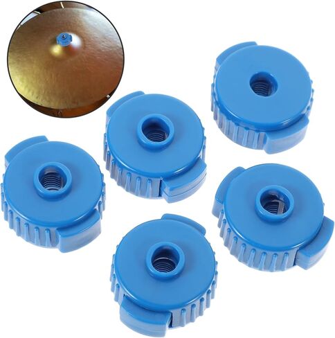 5pcs Cymbal Quick Release Nuts Kit Sturdy Plastic Drum Accessories for Easy Installation and Removal Universal Fit for Drum Stands in Saudi Arabia