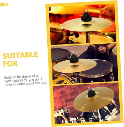 2 قطعة مجموعة طبلة موسيقى الجاز الصنج طبلة نحاسية الصنج استبدال للمجموعات المهنية in Kuwait