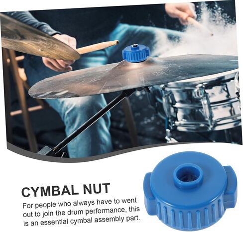 ibasenice 5pcs Quick Release Nuts for Drum Cymbals Easy Installation Cymbal Accessories Replacement Parts for Drum Kit in Saudi Arabia