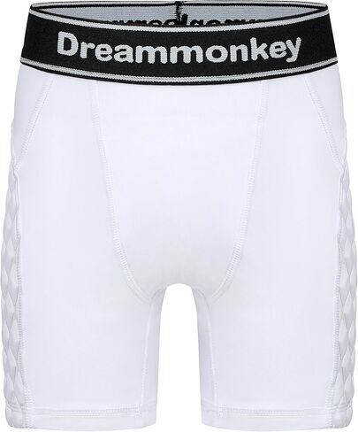 Dreammonkey طفل صغير الأولاد البيسبول مبطن انزلاق السراويل كوب جيب ملابس داخلية ضغط رياضية لكرة القدم in Kuwait