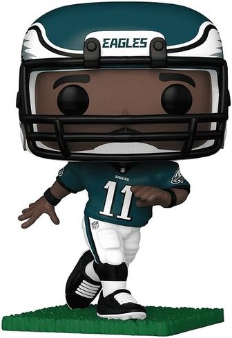 كرة قدم بوب: إيجلز - شخصية الفينيل البني AJ متضمنة مع واقي صندوق متوافق مع Funko in Saudi Arabia