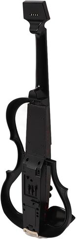Headless Electric Violin Carbon Fiber Body Silent Fiddle ABS Silent Electric Violin for Practice Performance (Rose Petal) in Saudi Arabia