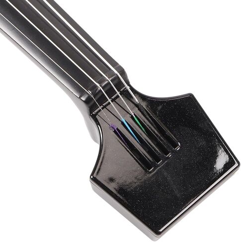4/4 Electric Silent Violin, Lightweight Electric Acoustic Violin Low Noise Playing High Sensitivity for Performance in Saudi Arabia