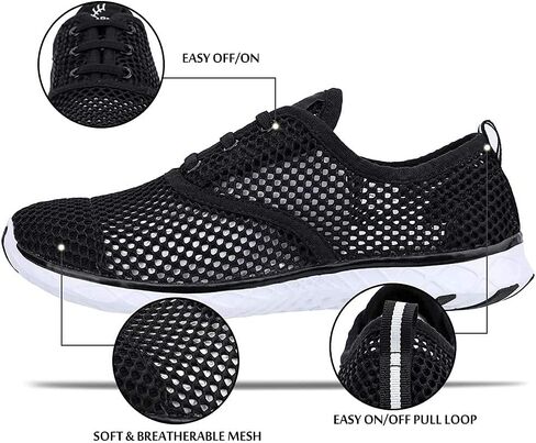 Women's Lightweight Aqua Water Shoes Slip-on Quick Drying Swim Shoes in Saudi Arabia