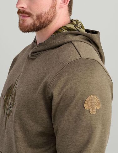 Nomad Men's North Star, Comfortable Midweight Hunting Hoodie with Camo Logo for Everyday and Outdoor Lifestyle in Saudi Arabia