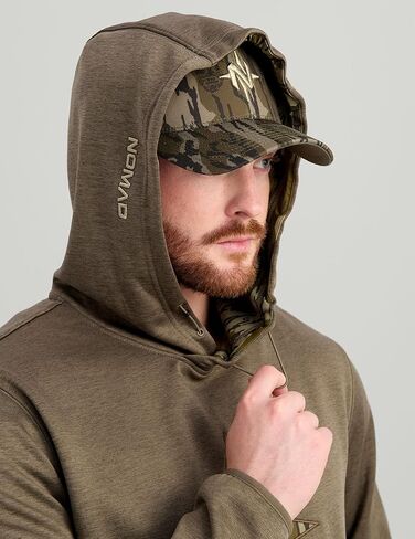 Nomad Men's North Star, Comfortable Midweight Hunting Hoodie with Camo Logo for Everyday and Outdoor Lifestyle in Saudi Arabia