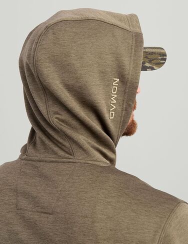 Nomad Men's North Star, Comfortable Midweight Hunting Hoodie with Camo Logo for Everyday and Outdoor Lifestyle in Saudi Arabia