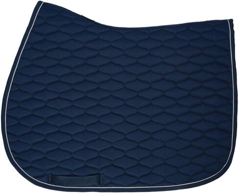 Schneiders Deluxe Quilted Contoured All Purpose Horse Saddle Pad | Wave Quilting & Wither Relief | 8mm Cushioning | Cotton/Poly Blend for Comfort & Style in Saudi Arabia