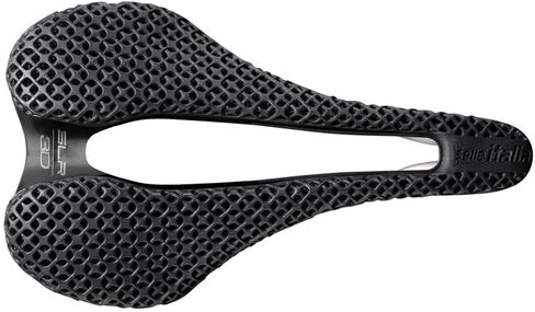 مقعد دراجة Selle Italia للجنسين للبالغين SLR Boost 3D Superflow - أسود - بولي يوريثين in Saudi Arabia