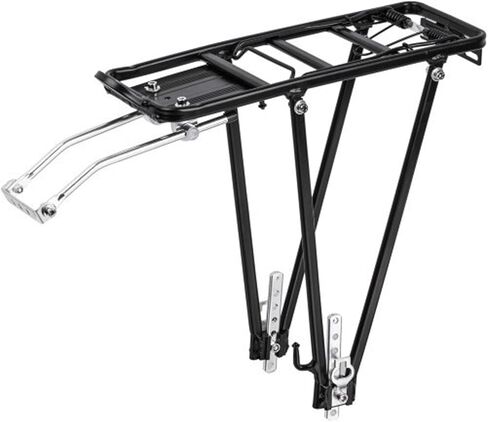 Rear Bike Rack, 154lb Load Aluminium Alloy Carrier Adjustable Rear Bike Luggage Rack Cycling Equipment Stand for Road Cycling in Saudi Arabia