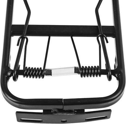 Rear Bike Rack, 154lb Load Aluminium Alloy Carrier Adjustable Rear Bike Luggage Rack Cycling Equipment Stand for Road Cycling in Saudi Arabia