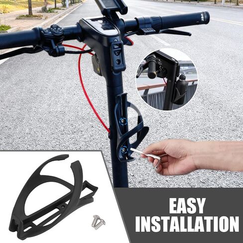 JERBOR Water Bottle Holder for Ninebot by Segway E3/E3 Pro/MAX G3/F3/F3 Pro/ZT3 Pro E-Scooters, Light & Strong Water Cup Cages for Segway E3 Original Water Bottle Cage Beverage Holder Accessories in Saudi Arabia