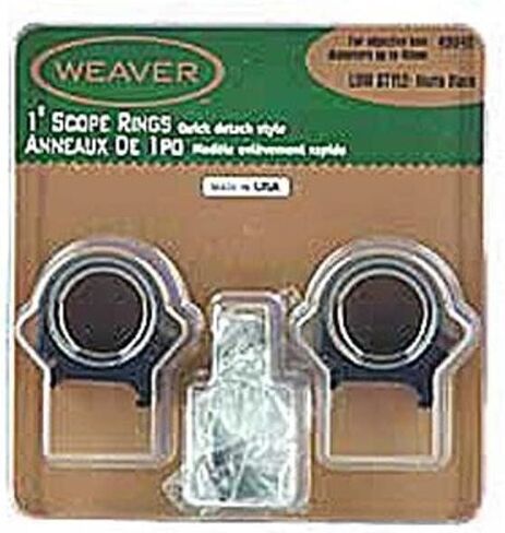 WEAVER Detachable 1-Inch Low Top Mount Rings in Kuwait