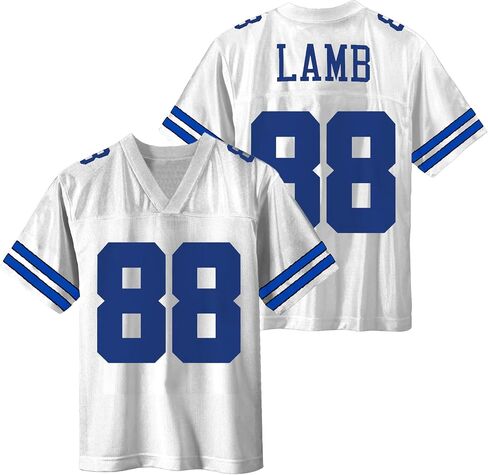 CeeDee Lamb Dallas Cowboys #88 White Kids Youth 8-20 Away Player Jersey in Saudi Arabia