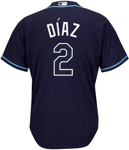 ياندي دياز تامبا باي رايز MLB Kids Youth 8-20 Navy Alternate Player Jersey in Saudi Arabia