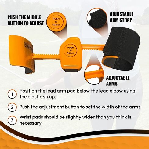 مدرب مساعدة لعبة الجولف Orange Whip، حاصل على براءة اختراع لتدريب أرجوحة الجولف القصيرة من أجل الدقة والدقة، صنع في الولايات المتحدة الأمريكية بواسطة Orange Whip in Kuwait