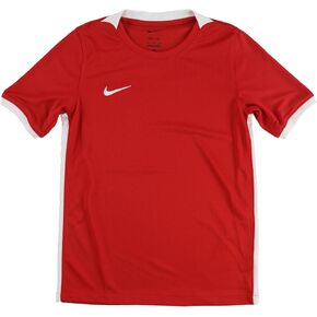 تي شيرت أساسي لكرة القدم للأولاد من Nike للجنسين، أحمر، للأطفال الكبار (8-20)، M in Kuwait