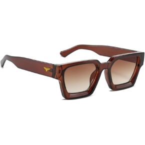 Unisex Sunglasses, Rectangular Frames and Polarized Lenses. in Saudi Arabia