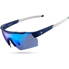 نظارات شمسية للرجال والنساء Z87، حماية من الأشعة فوق البنفسجية 400، لتشغيل كرة التنس in Kuwait