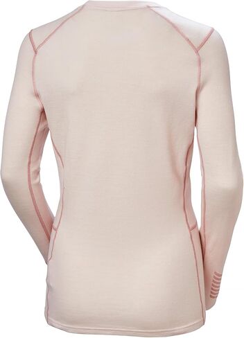 Helly-Hansen W LIFA Merino Midweight Graphic Crew Base Layer Crew Top Thermal Shirt, Long Sleeve, Cold Weather, Breathable in Saudi Arabia