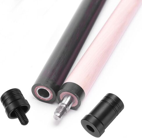 PATIKIL Pool Cue Joint Protector 5/16x18, 3 Pcs Plastic Billiard Cue Joint Protector Thread Cap Billiard Accessory, Black in Saudi Arabia