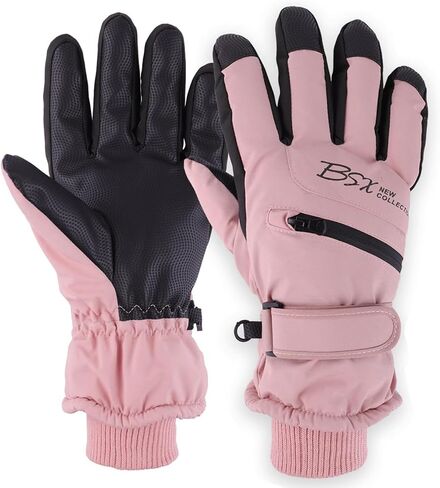Winter Ski Snow Gloves Women Men Water-Repellent Snowboarding Gloves Touch Screen Snow Glove for Cold Weather in Saudi Arabia