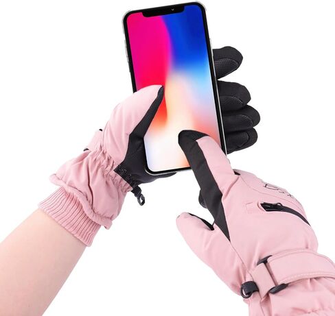 Winter Ski Snow Gloves Women Men Water-Repellent Snowboarding Gloves Touch Screen Snow Glove for Cold Weather in Saudi Arabia