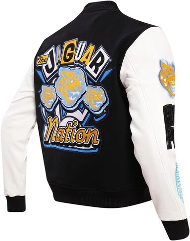 Pro Standard NCAA mens Mens College Campus Ransom Wool Varsity Jacket in Saudi Arabia