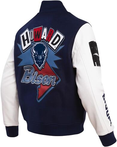Pro Standard NCAA mens Mens College Campus Ransom Wool Varsity Jacket in Saudi Arabia